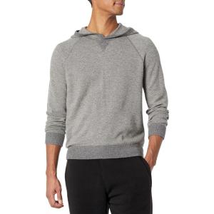 imageVince Mens Birdseye Raglan Pullover HoodieMed H GreyH Runyon