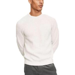 imageVince Mens Cotton Rib CrewH White