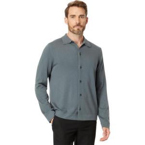 imageVince Mens Merino Button DownDusty Teal