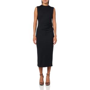 imageVince Womens Sleeveless Gathered Waist DressCoastal Blue