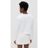 imageVince Womens Collarless JacketOptic White