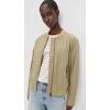 imageVince Womens Relaxed Tech Bomber JacketFawn