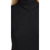 imageVince Womens Sleeveless TurtleneckBlack