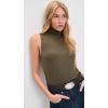 imageVince Womens Sleeveless TurtleneckH Cypress