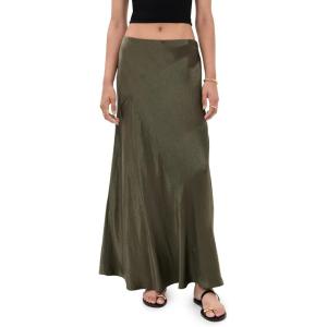 imageVince Womens Panelled Bias SkirtHerba