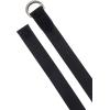 imageVince Womens 1 Inch D Ring Webbing BeltBlack