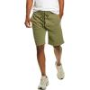 imageVince Womens French Terry Garment Dye ShortWashed Feathergrass