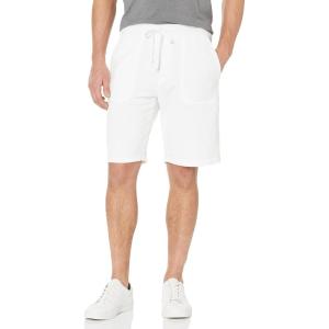 imageVince Womens French Terry Garment Dye ShortOptic White