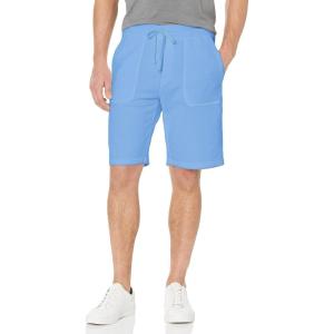 imageVince Womens French Terry Garment Dye ShortWashed Cerulean