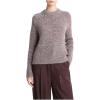 imageVince Womens Marled Crew NeckCognac Combo