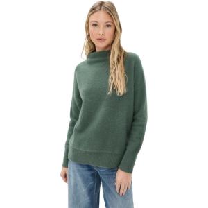 imageVince Womens Boiled Funnel Neck PulloverDeep Patina