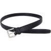 imageVince Mens 1 Inch Stitched Fe Belt Casual ampamp Stylish Fashion AccessoryBlack