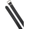 imageVince Mens 15 Inch Flat Pebble Belt with Heat CreaseBlack