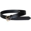 imageVince Womens 125 Inch Flat BeltBlack