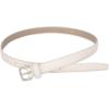 imageVince Womens 5 Inch Stitched Fe BeltMilk