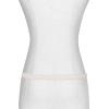 imageVince Womens 5 Inch Stitched Fe BeltMilk