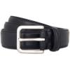imageVince Mens 1 Inch Stitched Fe Belt Casual ampamp Stylish Fashion AccessoryBlack