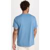 imageVince Mens Garment Dye TeeSmoke Blue