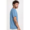 imageVince Mens Garment Dye TeeSmoke Blue