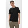 imageVince Mens Garment Dye TeeTrue Black