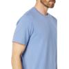 imageVince Mens Garment Dye TeeWashed Periwinkle