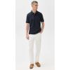 imageVince Mens Varigated Texture Short Sleeve PoloCoastal