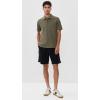 imageVince Mens Varigated Texture Short Sleeve PoloDome