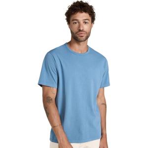 imageVince Mens Garment Dye TeeSmoke Blue