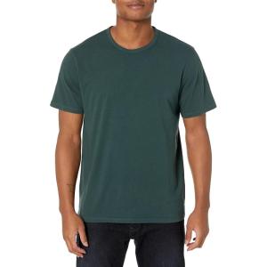 imageVince Mens Garment Dye TeeWashed Deep Teal