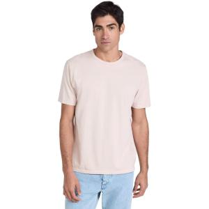 imageVince Mens Garment Dye TeeWashed Rosewater