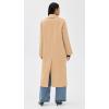 imageVince Womens Single Breasted Classic CoatCamel