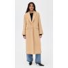 imageVince Womens Single Breasted Classic CoatCamel