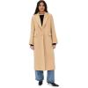 imageVince Womens Single Breasted Classic CoatCamel