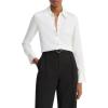 imageVince Womens Slim Fit Classic ShirtOffwhite