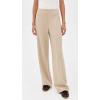 imageVince Womens High Waist Wool Blend Bias PantsOatmeal