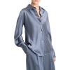 imageVince Womens Bias LS BlouseIris Water