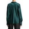 imageVince Womens Bias LS BlouseJuniper