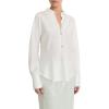 imageVince Womens Bias LS BlouseOffwhite