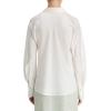 imageVince Womens Bias LS BlouseOffwhite