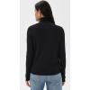 imageVince Womens Essential TurtleneckBlack