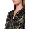 imageVince Womens Grape Vine Placed Smocked LS BlouseBlack Sky