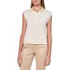 imageVince Womens Cap SLV PoloIvory
