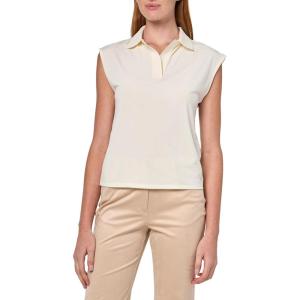 imageVince Womens Cap SLV PoloIvory