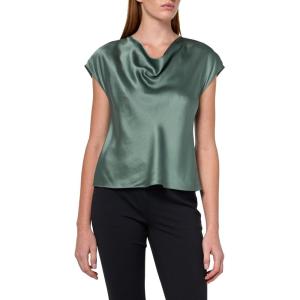 imageVince Womens Cowl Nk Cap SLV BlouseDeep Patina