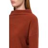 imageVince Womens Boiled Funnel Neck PulloverTuscan Red