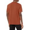 imageVince Mens Garment Dye Short Sleeve CrewWashed Saltillo