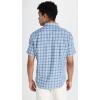 imageVince Mens Waterfront Plaid SSSmoke Blue