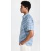 imageVince Mens Waterfront Plaid SSSmoke Blue