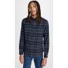 imageVince Mens Westlight Plaid ShirtNightfall