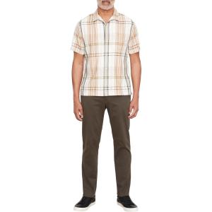 imageVince Mens Ibiza Plaid SSBoneCathay Spice
